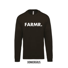 Afbeelding in Gallery-weergave laden, FARMR. Kids sweater met grote witte volle letters
