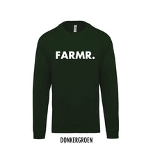 Afbeelding in Gallery-weergave laden, FARMR. Kids sweater met grote witte volle letters
