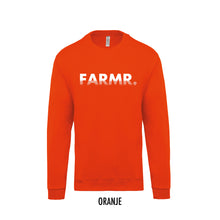 Afbeelding in Gallery-weergave laden, FARMR. Kids sweater met wit fade logo
