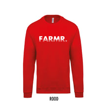 Load image into Gallery viewer, FARMR. Kids sweater with white fade logo
