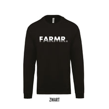 Afbeelding in Gallery-weergave laden, FARMR. Kids sweater met wit fade logo
