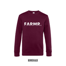 Afbeelding in Gallery-weergave laden, FARMR. Basic Sweater met wit fade logo
