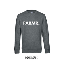 Load image into Gallery viewer, FARMR. Basic Sweater met grote witte volle letters
