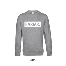 Afbeelding in Gallery-weergave laden, FARMR. Basic Sweater met groot wit block logo
