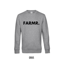 Load image into Gallery viewer, FARMR. Basic Sweater met grote zwarte volle letters
