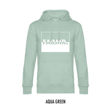 Afbeelding in Gallery-weergave laden, FARMR. Pastel Hoodie met wit yingyang logo
