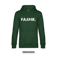 Afbeelding in Gallery-weergave laden, FARMR. Basic Hoodie met grote witte volle letters
