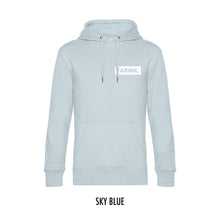 Load image into Gallery viewer, FARMR. Pastel Hoodie met klein wit block logo
