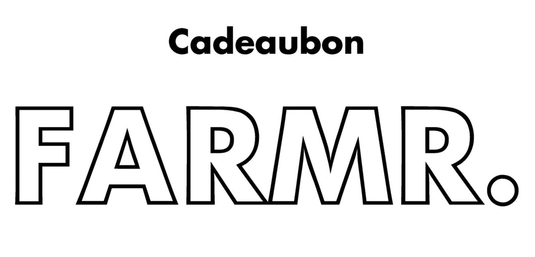 Cadeaubon FARMR.